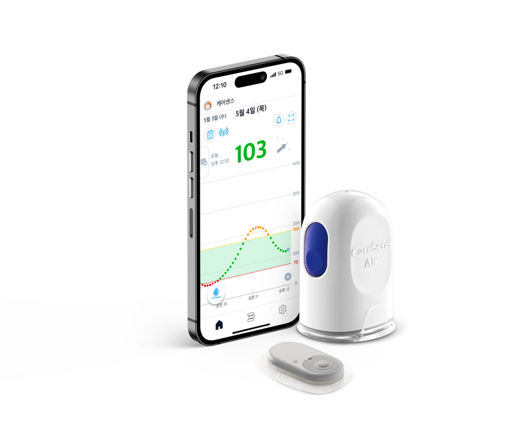 CareSens Air_with iPhone 14 Pro_KR_230828